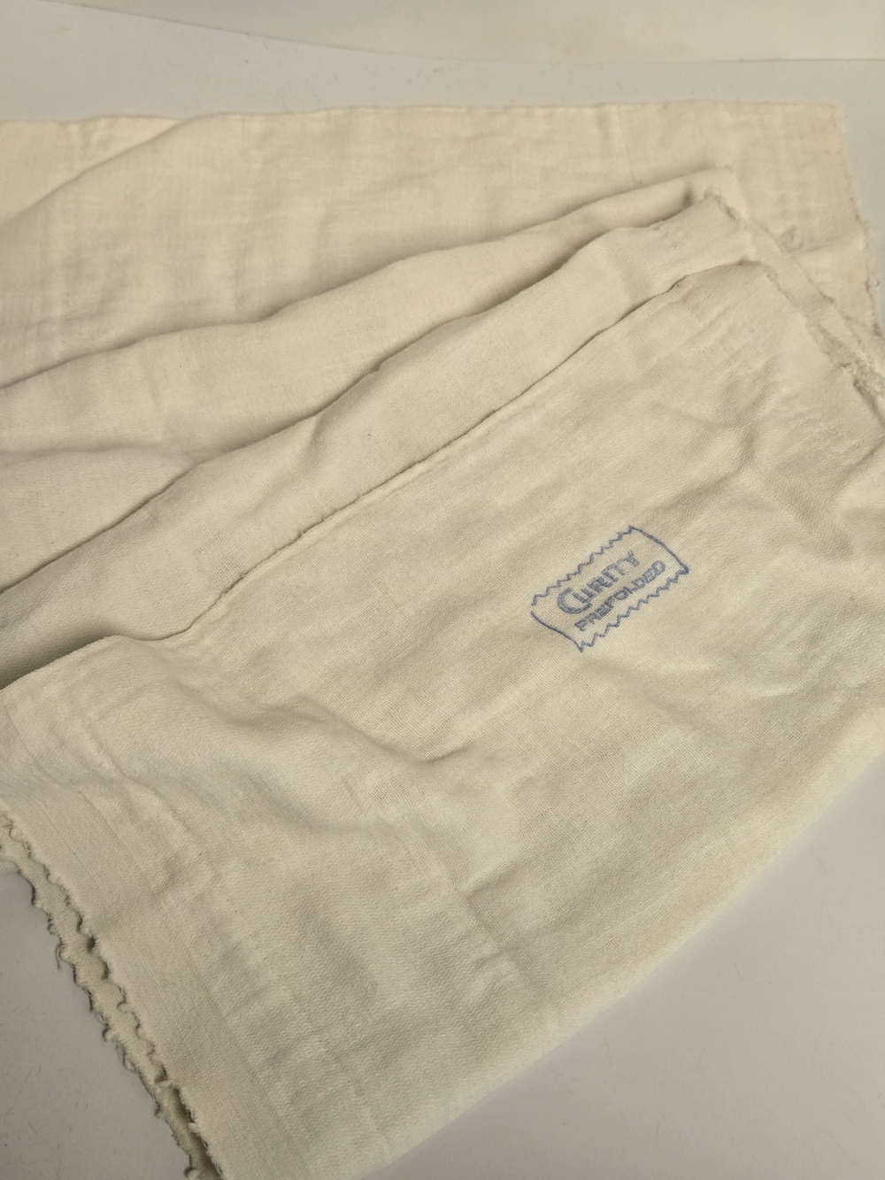 Curity Vintage Prefold Cloth Diaper
